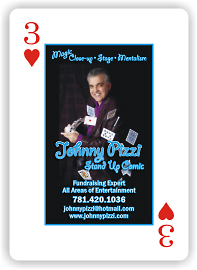 Johnny Pizzi, Stand Up Comic
